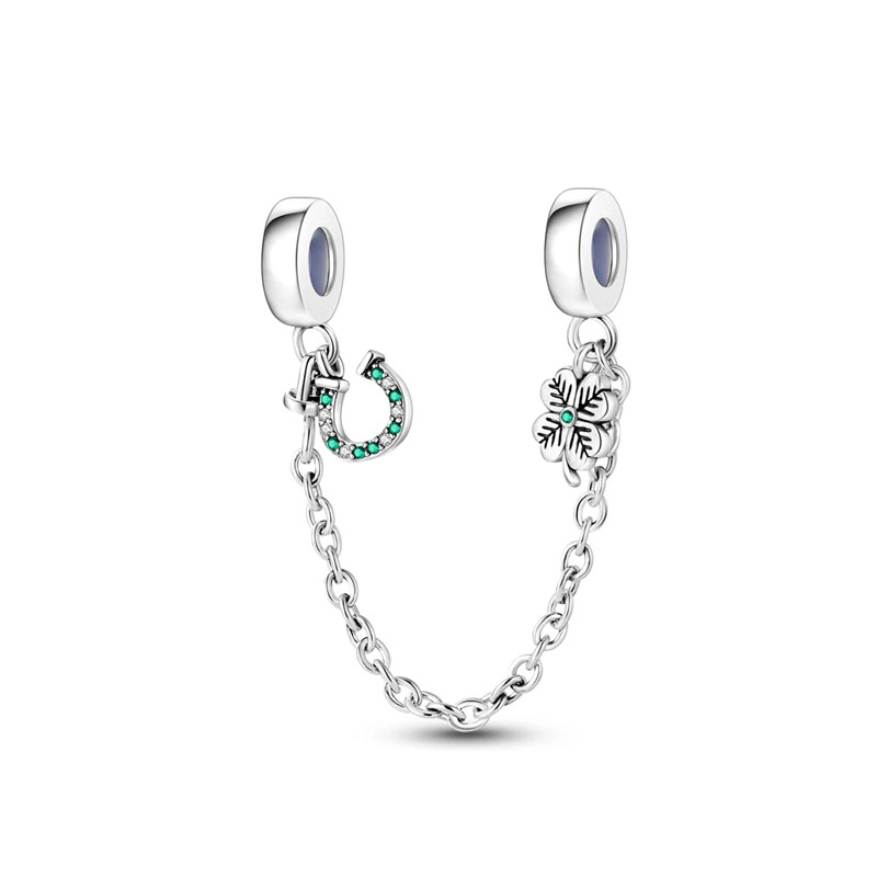 Hot sales 925 Silver Sparkling - đánh giá và giá Red Clover Flower