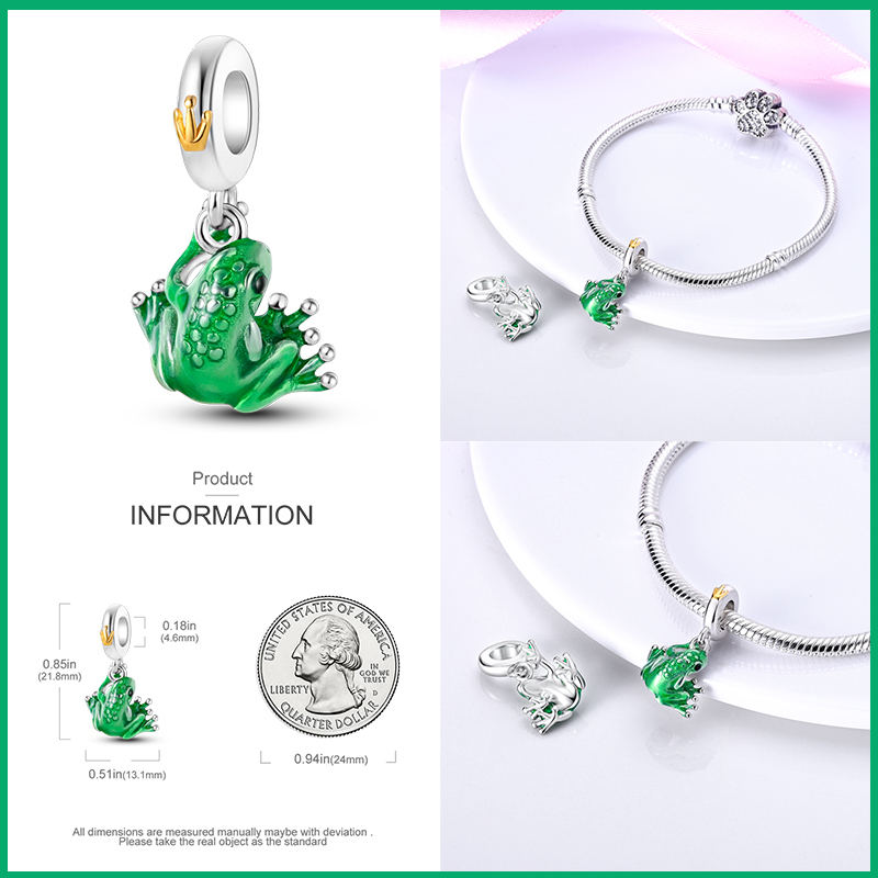 Thật 100% Bạc 925 Sóc Cây Cỏ B - đánh giá và giá Red Clover Flower