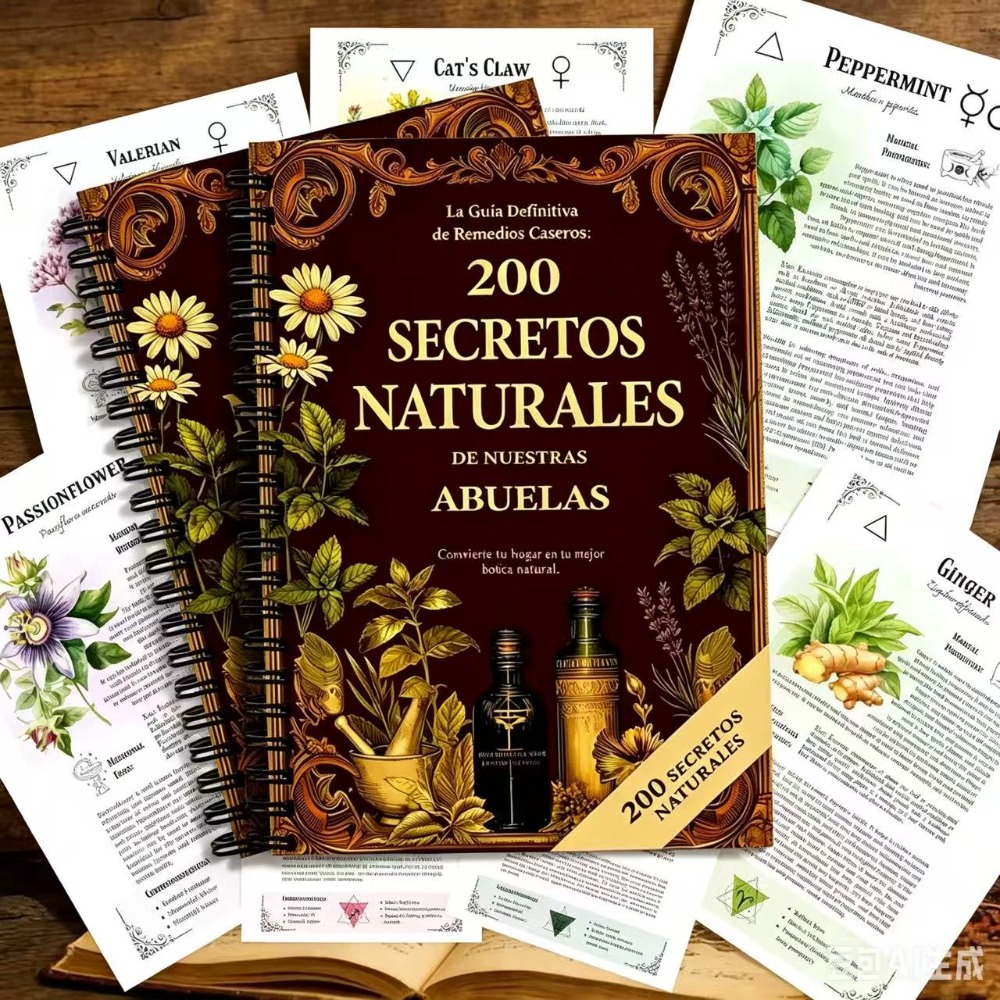 200 Natural Secrets A5 Spanish - đánh giá và giá Herbal Wellness In