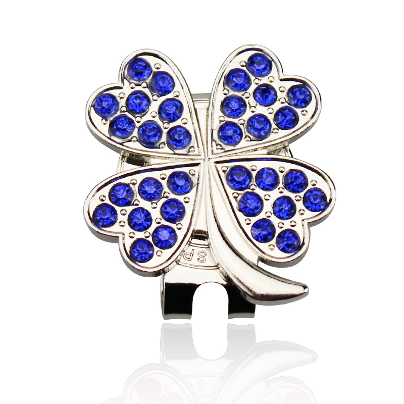 Golf Ball Marker with Diamond  - đánh giá và giá Red Clover Flower