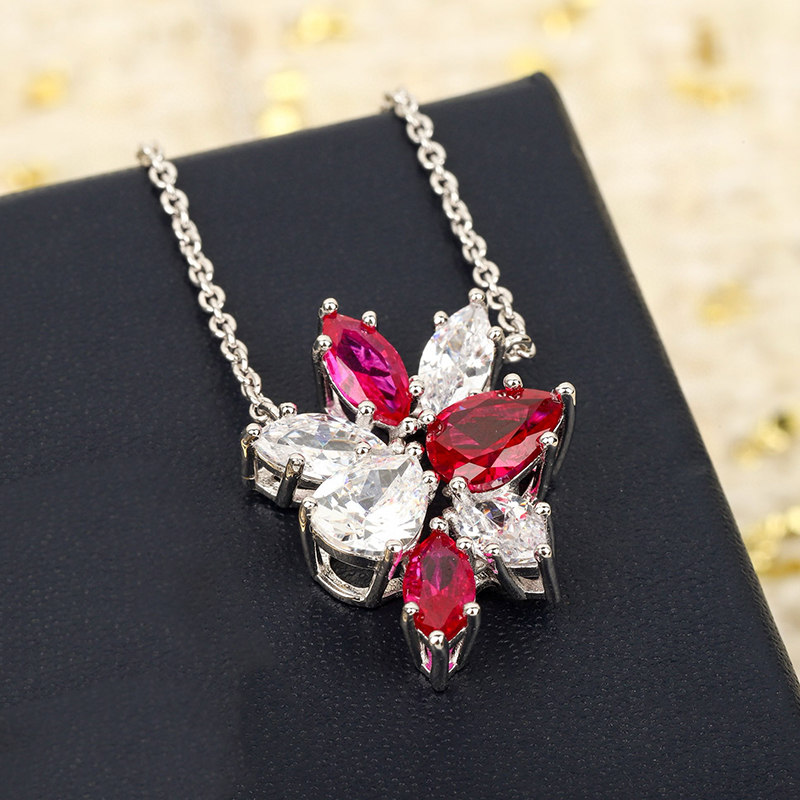 Brand Pure 925 Sterling Silver - đánh giá và giá Red Clover Flower