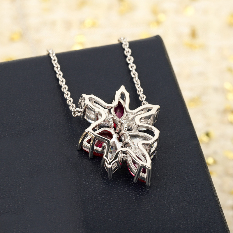 Brand Pure 925 Sterling Silver - đánh giá và giá Red Clover Flower