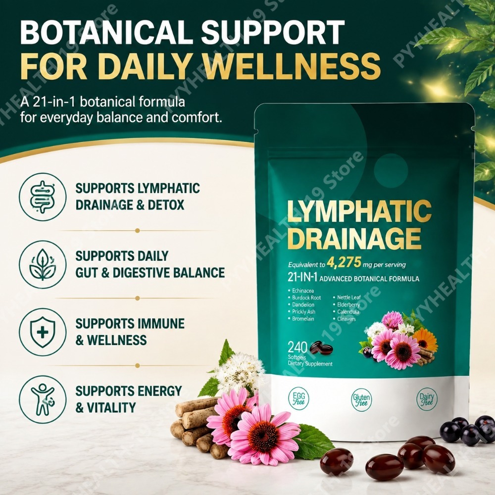 Lymphatic Drainage Capsules He - đánh giá và giá Herbal Wellness In