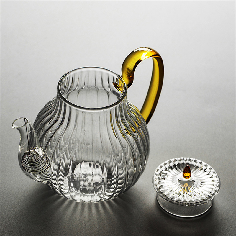 700ml Striped Glass Teapot Wit - đánh giá và giá Nettle Leaf Tea